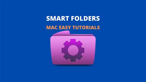 Create Smart Folders On A Mac Apple Online Academy