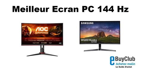 Meilleur Cran Pc Hz Comparatif Et Promo