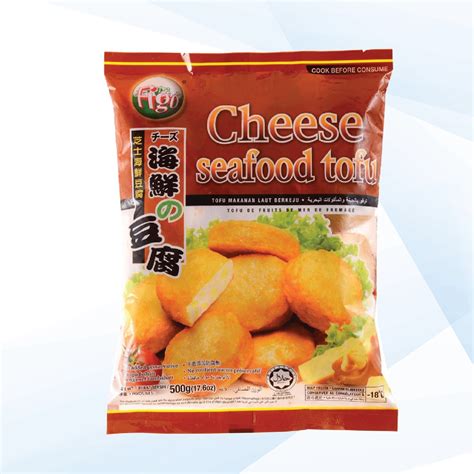 Figo Cheese Seafood Tofu 500 Gm Pkt DELIVERY IN PENANG ISLAND ONLY