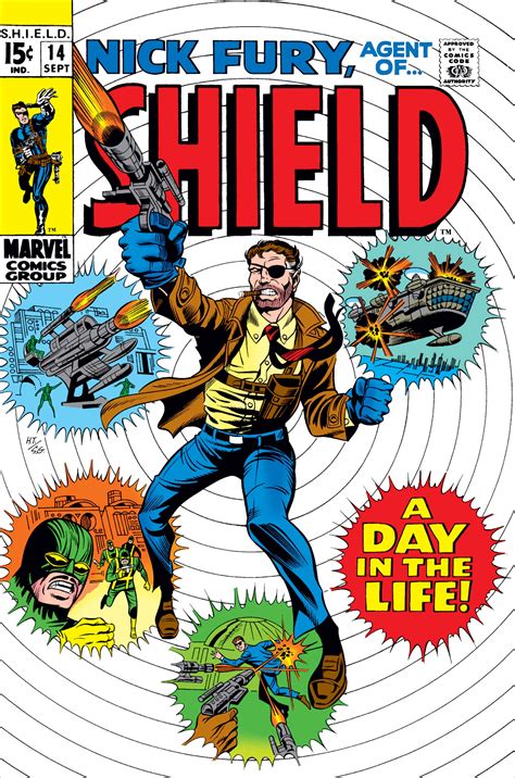 Nick Fury Agent Of S H I E L D 1968 14 Comic Issues Marvel