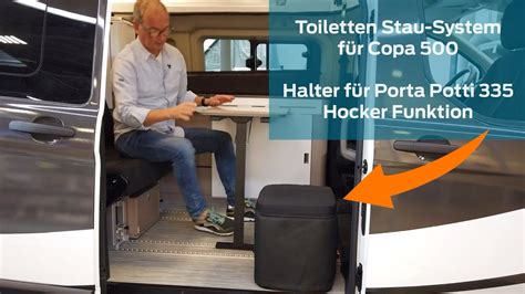 Copa Zubeh R Toiletten Stau System Mit Praktischer Hocker Funktion