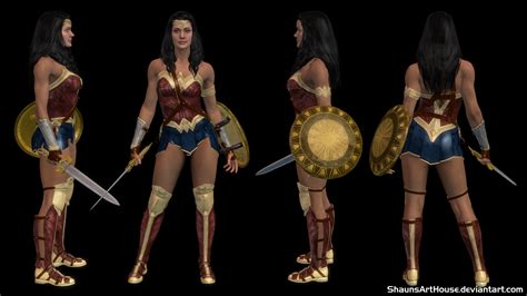 Wonder Woman - Injustice 2 Movie Version by ShaunsArtHouse on DeviantArt