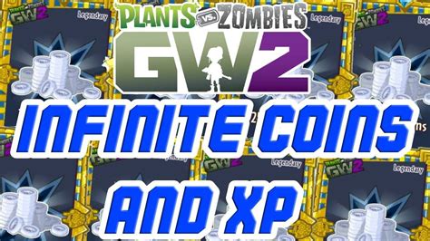 Pvz Gw How To Get Infinite Xp And Coins Working Youtube