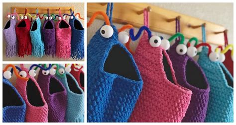 Yip Yips Alien Hanging Basket Crochet Free Pattern