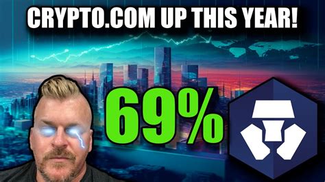 CRYPTO IS UP 69 THIS YEAR LFG CRYPTOCOM CRO CRONOS YouTube