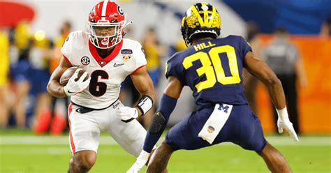 Michigan Football Snap Counts Pff Grades From Georgia Loss