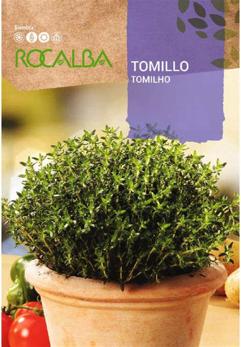 Sob Semilla Tomillo 1g Rocalba Semillería San Alfonso