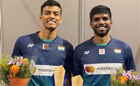 Indian Duo Satwik Chirag Secures World Number One Spot TheDailyGuardian