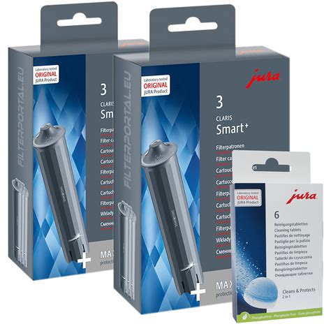 Jura 24233 Claris Filterpatrone Smart Smart Plus 2 X 3er Pack Inkl