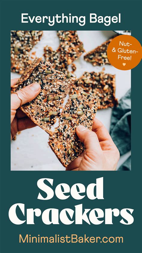 Easy Seed Crackers With Everything Bagel Seasoning Artofit