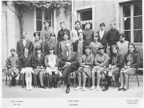 Photo De Classe Classe De 3ème B En 1966 1967 De 1967 Lycée De