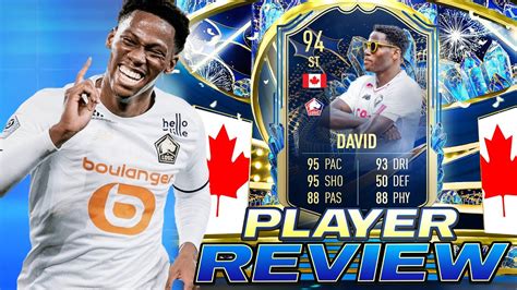 94 TEAM OF THE SEASON JONATHAN DAVID PLAYER REVIEW FIFA 23 ULTIMATE