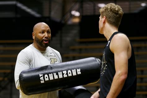 Purdue Basketball Assistant Brandon Brantley Helps Zach Edey Develop