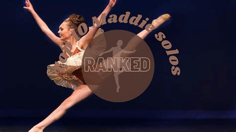 Top 10 Maddie Ziegler Solos Ranked Dance Moms Youtube