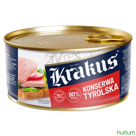 Krakus Konserwa Tyrolska 300 G W Hurtum Pl