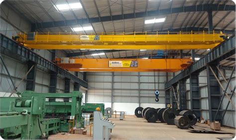 Sairaj Electric Double Grider Eot Crane For Industrial Lifting Speed