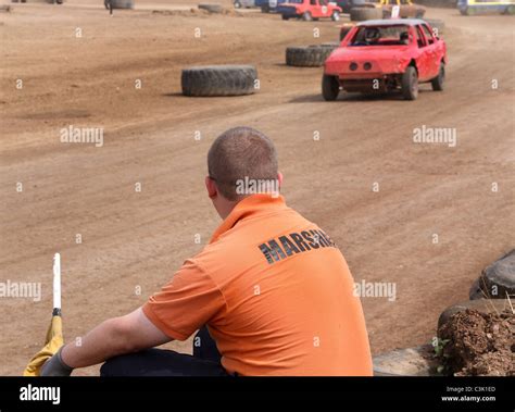 Banger racing Stock Photo - Alamy