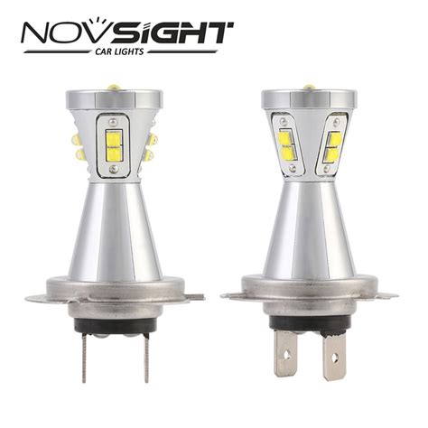 NOVSIGHT H7 90 W Set Super Lumineux 750lm Avec CREE LED Puces LED H7