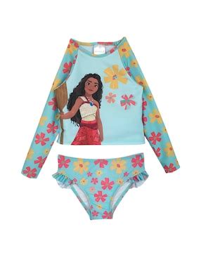 Traje de baño bikini Disney Moana para niña