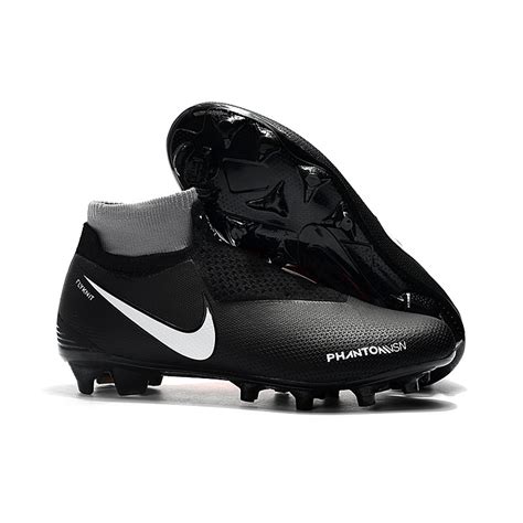 Nike Tacos De Futbol Phantom Vsn Elite Df Fg Negro Rojo Bianca