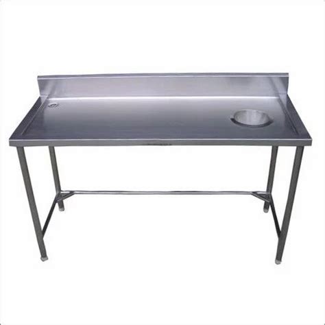 Ss Dish Landing Table With Chute At Rs 14000 Dish Landing Counter In