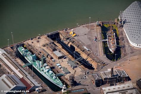 Aeroengland Chatham Historic Dockyard Aerial Photograph