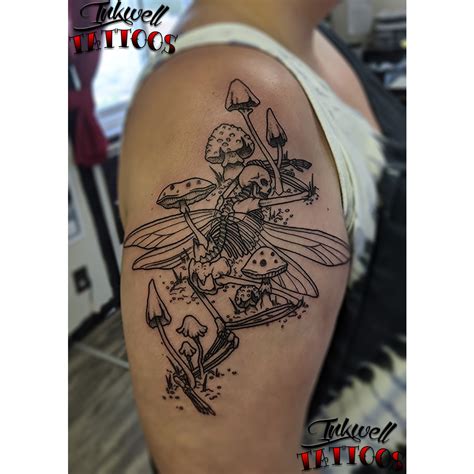 Aggregate More Than 54 Skeleton Fairy Tattoo Best In Cdgdbentre