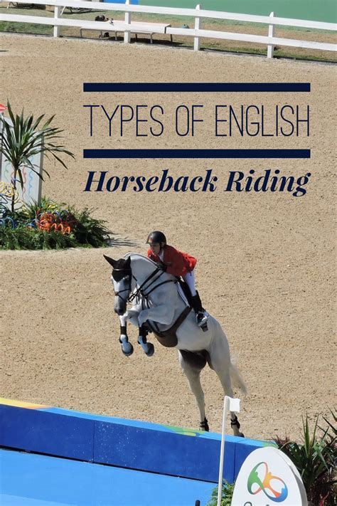 Types Of English Horseback Riding English Horseback Riding Horseback