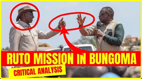 Urgent Alert Unraveling The Dark Secrets Behind Rutos Bungoma Visit