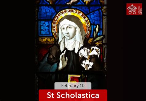 Vatican News On Twitter St Scholastica The Sister Of St Benedict