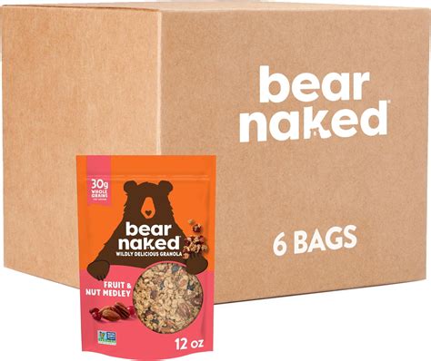 Amazon Bear Naked Granola Cereal Breakfast Snacks Fruit And Nut