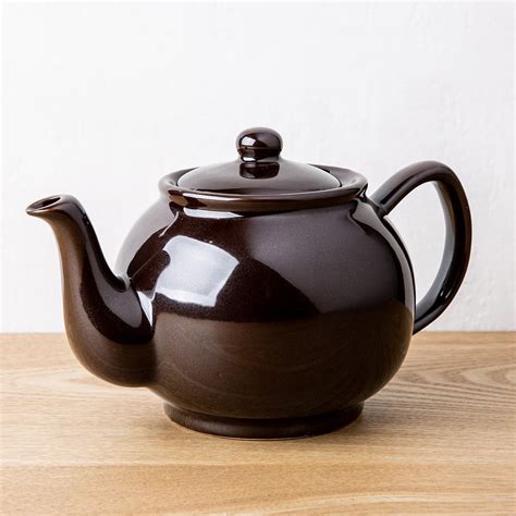 Price And Kensington Rockingham Stoneware Teapot 6 Cup Brown Betty