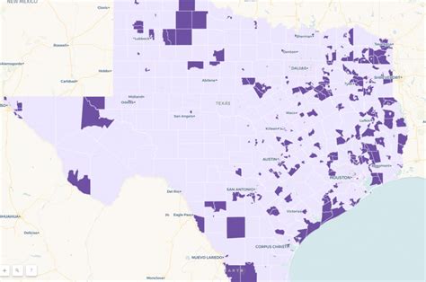 Texas Opportunity Zone Map | Printable Maps