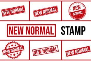 New Normal Stamp Graphic By Mahmudul Hassan Creative Fabrica