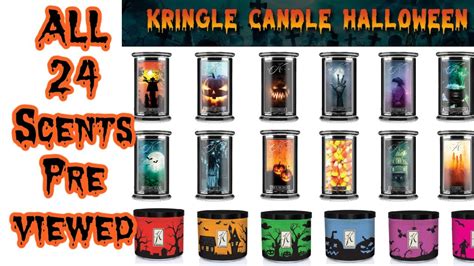 Kringle Candle Halloween 2023 LAUNCH Info All Scents PREVIEWED