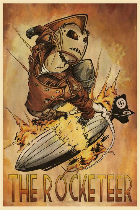 The Rocketeer By Jss743 On Deviantart Comic Art Dieselpunk