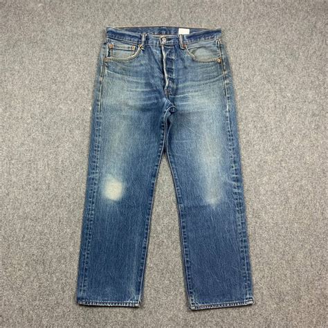 Vintage Vintage 90s Levis 501 Stone Washed Denim Jeans Grailed