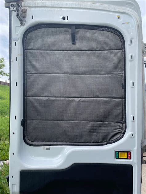 Van Essential Ford Transit Rear Door Window Covers Pair