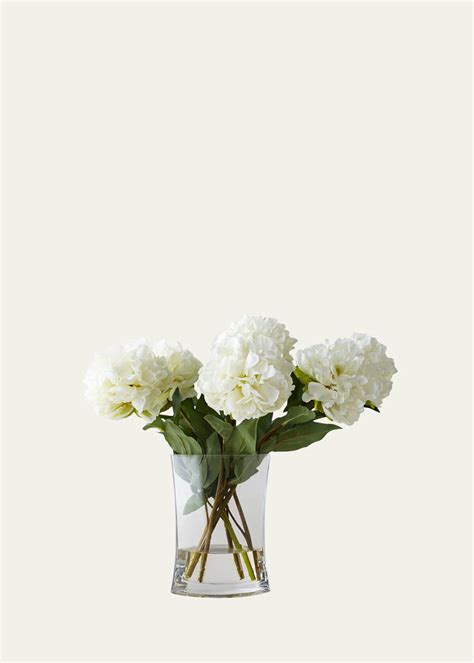 John Richard Collection Heavenly Peonies Faux Floral Arrangement One