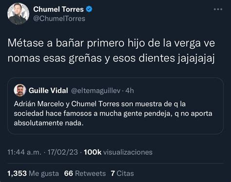 Homero Mostro On Twitter RT Eltemaguillev Jaja ChumelTorres No Le