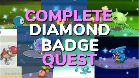 FULL SHINY BADGE QUEST 8 SHINY POKÉMON REACTIONS POKÉMON DIAMOND SBQ