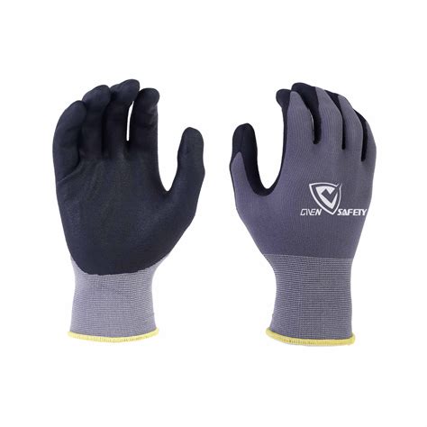 A G Nylon Spandex Micro Foam Nitrile Coated Work Gloves