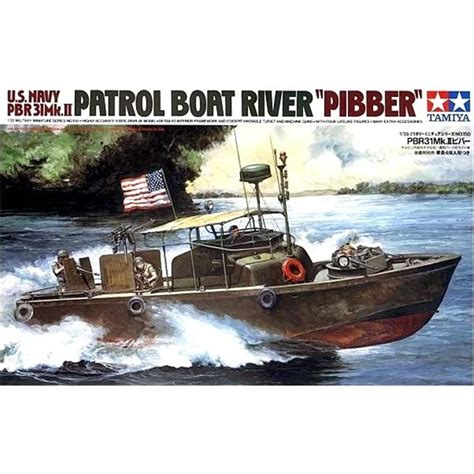 TAMIYA 35150 1 35 U S Navy PBR 31 Mk II Patrol Boat River Pibber