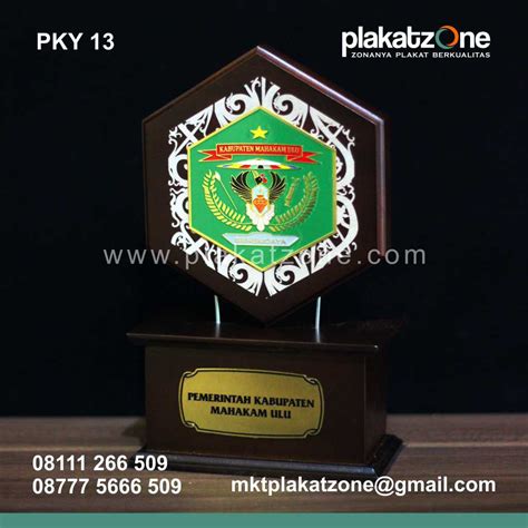 Plakat Kayu Pemerintah Kabupaten Mahakam Ulu Plakatzone