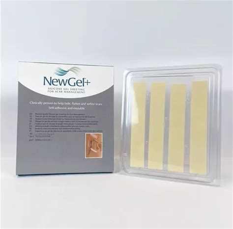 Newgel Silicone Sheet For Scar 1x6 Beige Uso Médico Ng 101s Meses Sin Interés