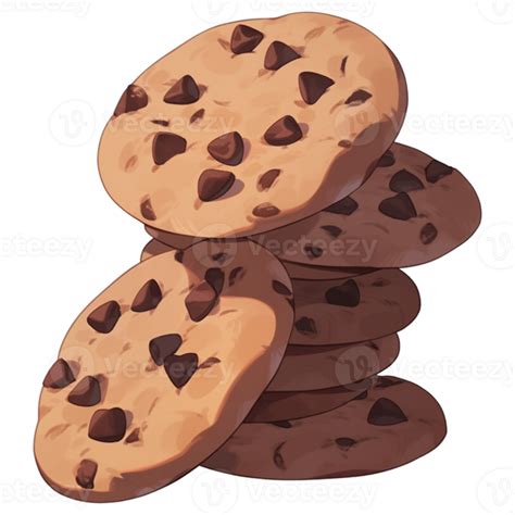 Choco Chip Cookie 26852084 Png