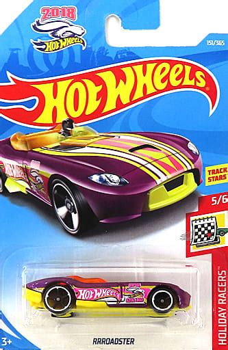 駿河屋 RRROADSTER パープルイエローホワイト Hot Wheels HOLIDAY RACERS
