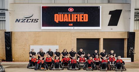 Wheelchair Rugby Canada Qualifies For 2024 Summer Paralympic Games