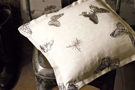 Butterfly Embroidery by Sanderson Fabrics | Store — FABRIC STUDIO STORE