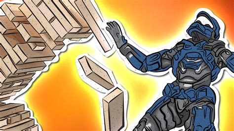 MOST BRUTAL JENGA TOWER OF ALL TIME Halo Reach Custom Games Funny